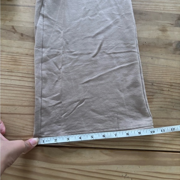 Tan Relaxed Fit Joggers for Effortless Style - Picture 8 of 9